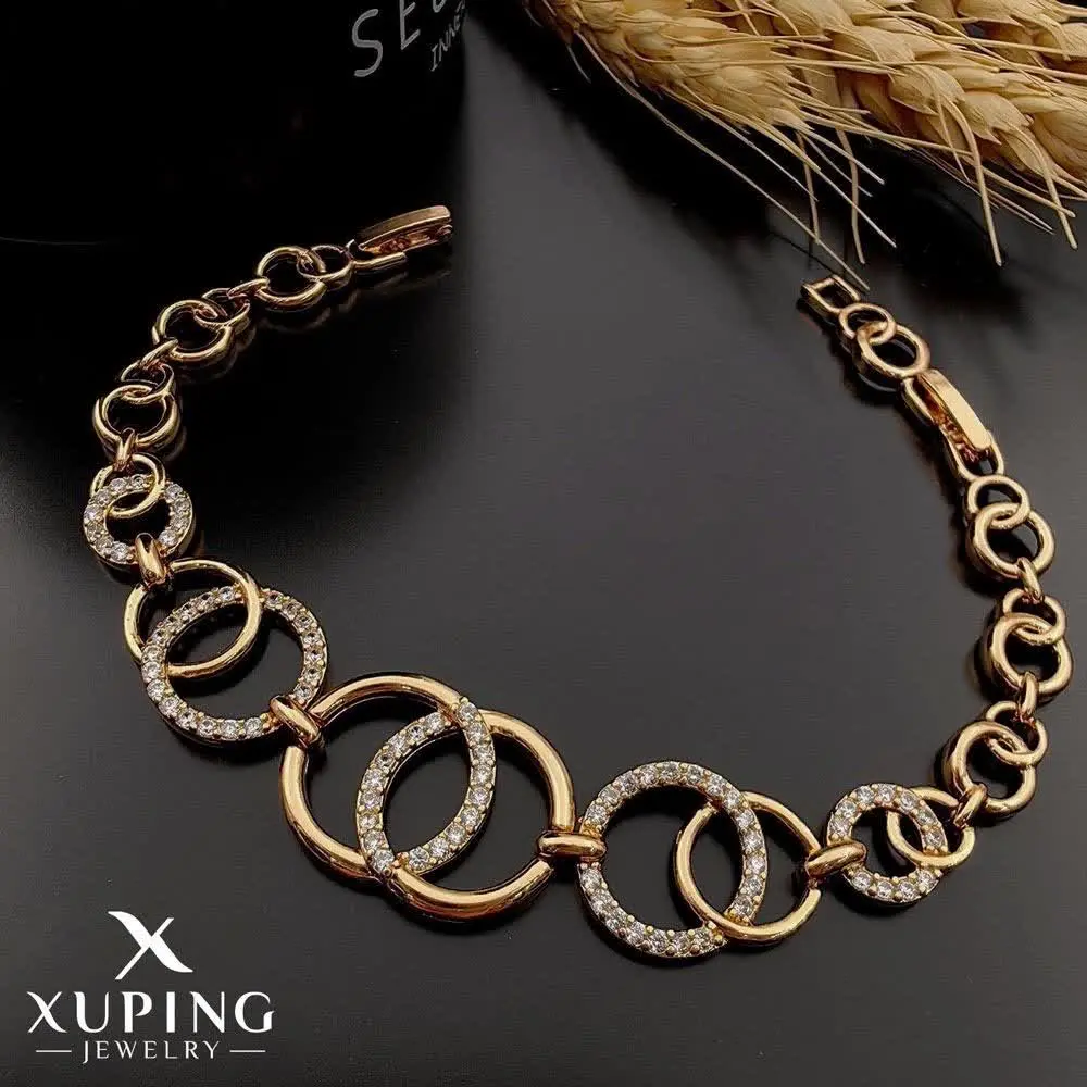 💎 دستبند نگین دار طرح طلا ا...