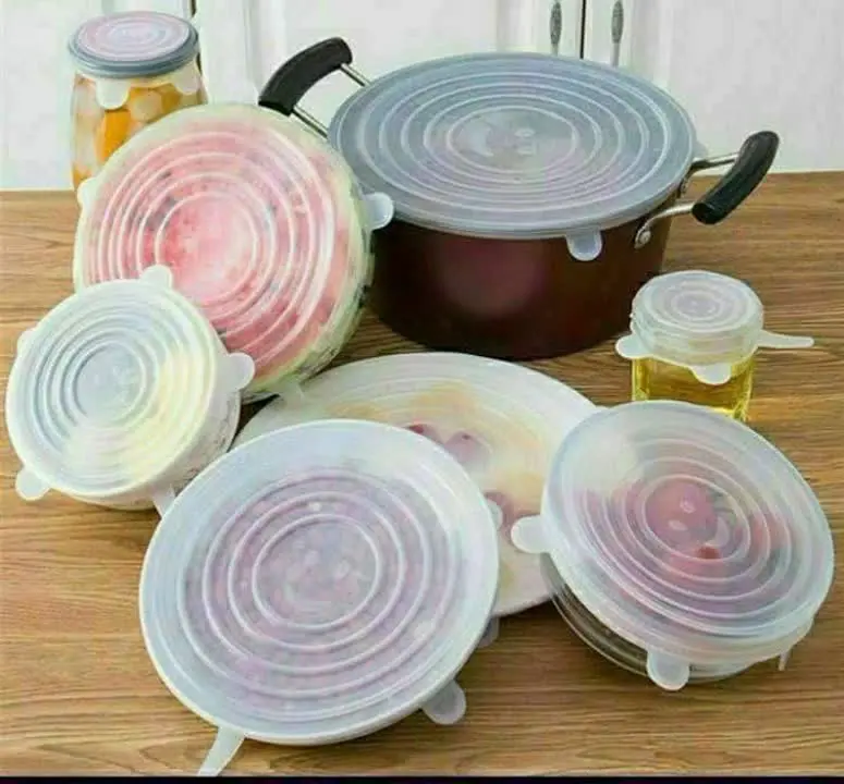 درپوش سیلیکونی ۶عددی
