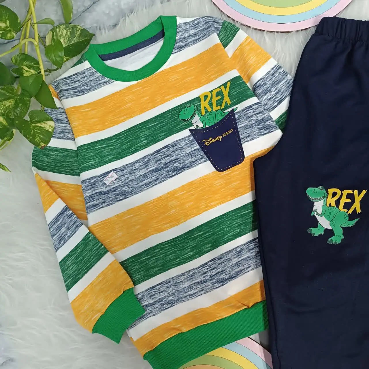 ست راه راه پسرونه