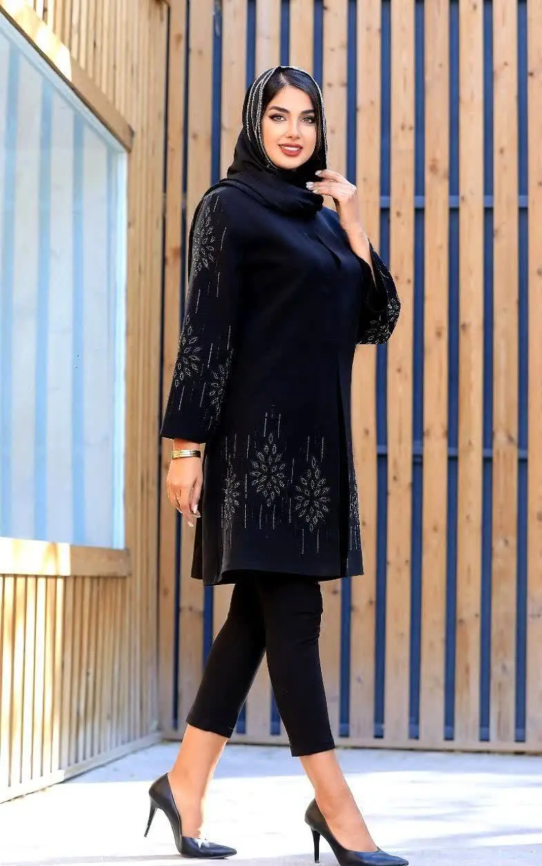 👚نام: مانتو مجلسی شیک و قواره بزرگ گندم 🌾🌾
