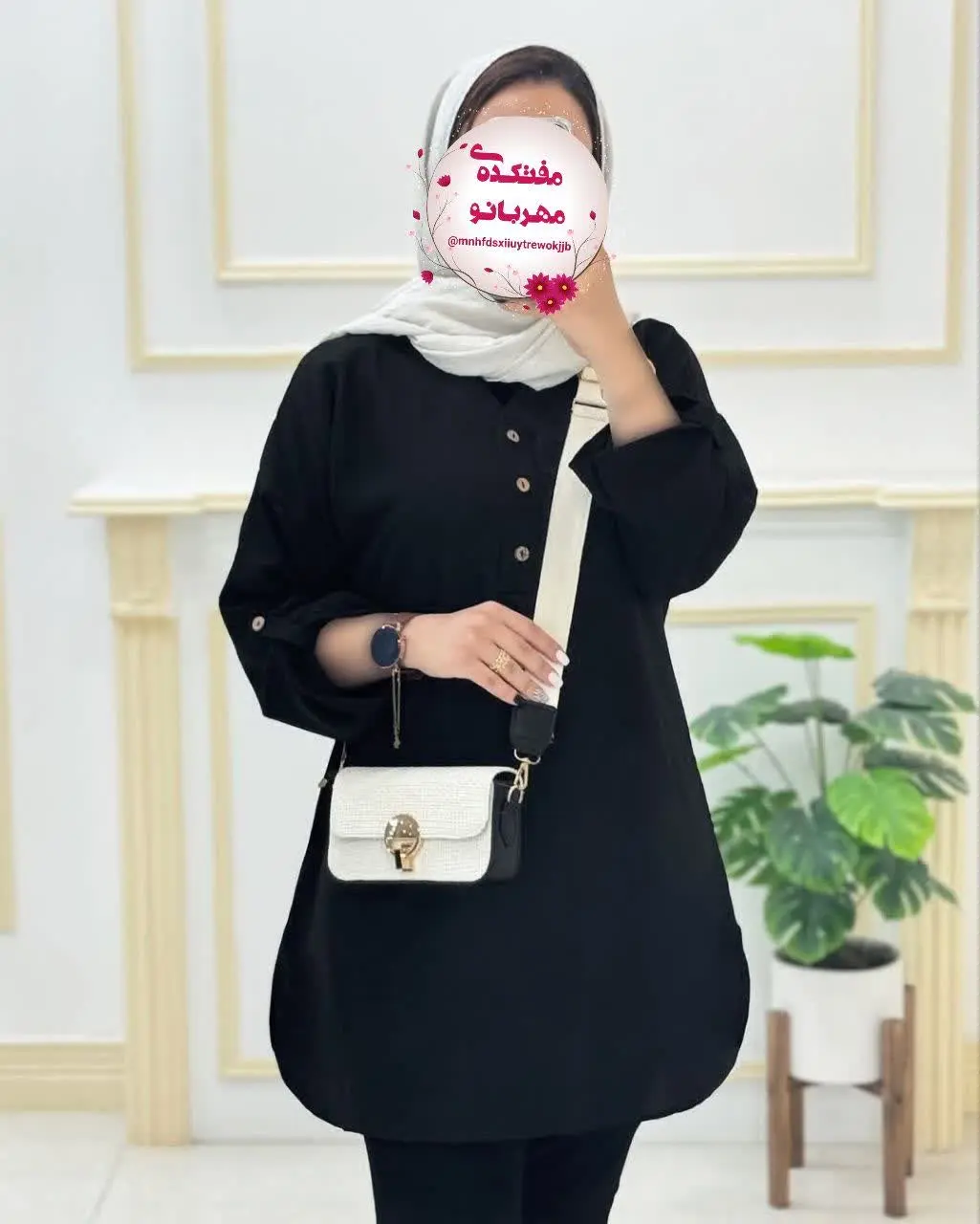 👚نام: تونیک مانتویی قواره دار
