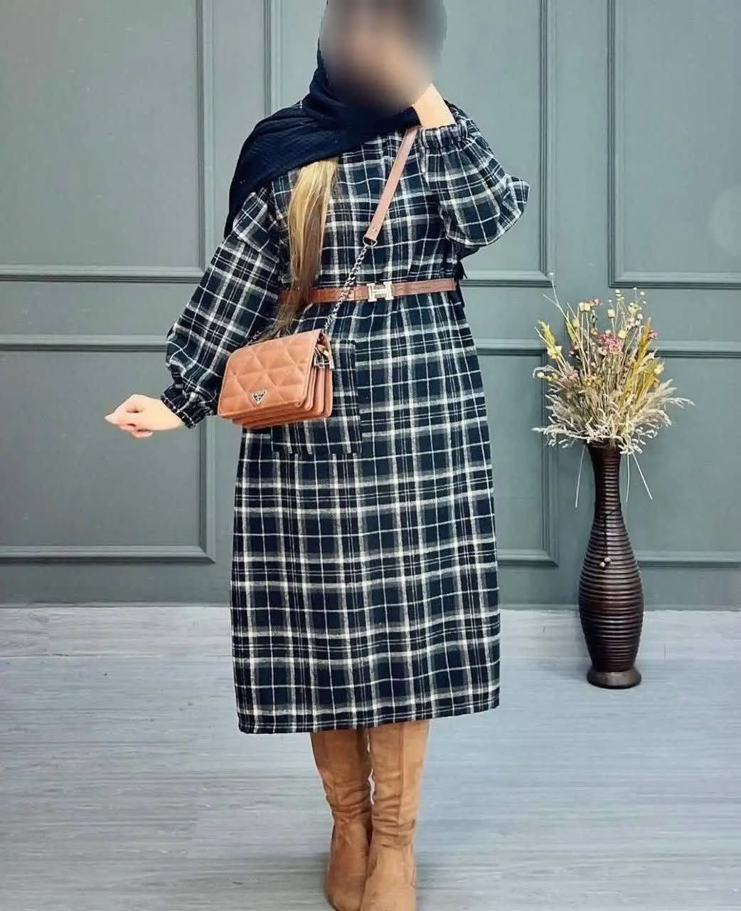 نام: کفتان پشمی کمربندی
