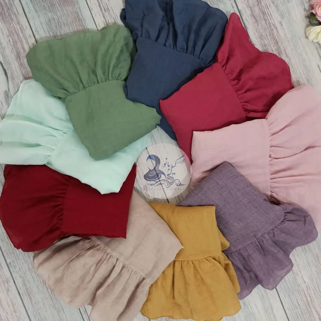 💎روسری دورچین وال نخ