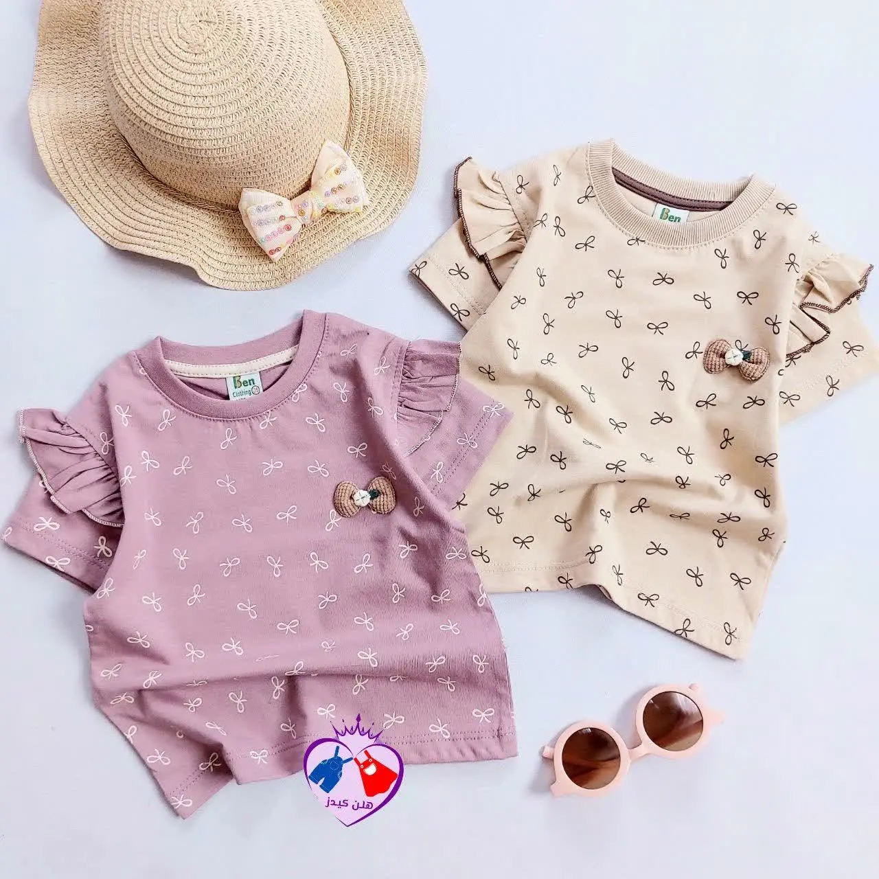 تیشرت تک تمام چاپ پاپیون 😍
