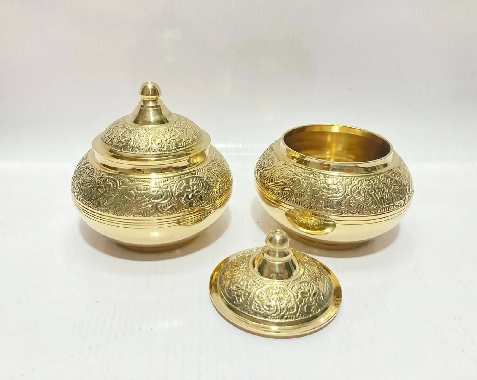 🔱قندان فندقی برنز طرح طاووس🔱
