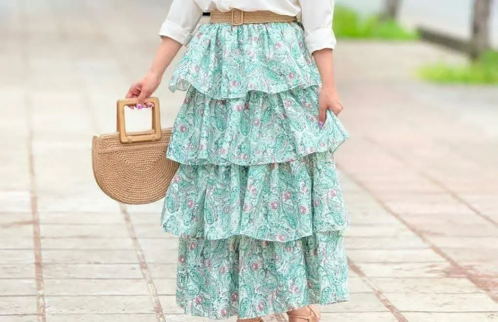 👚 نام: حراج دامن طبقه ای ❌