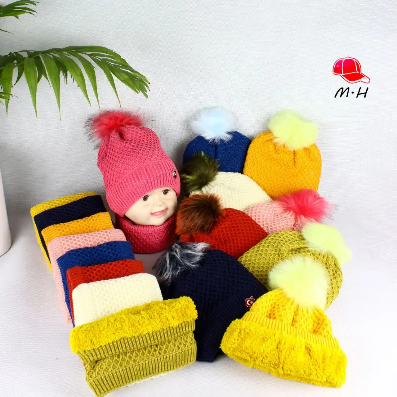 کلاه شال رینگی داخل خز به ق...