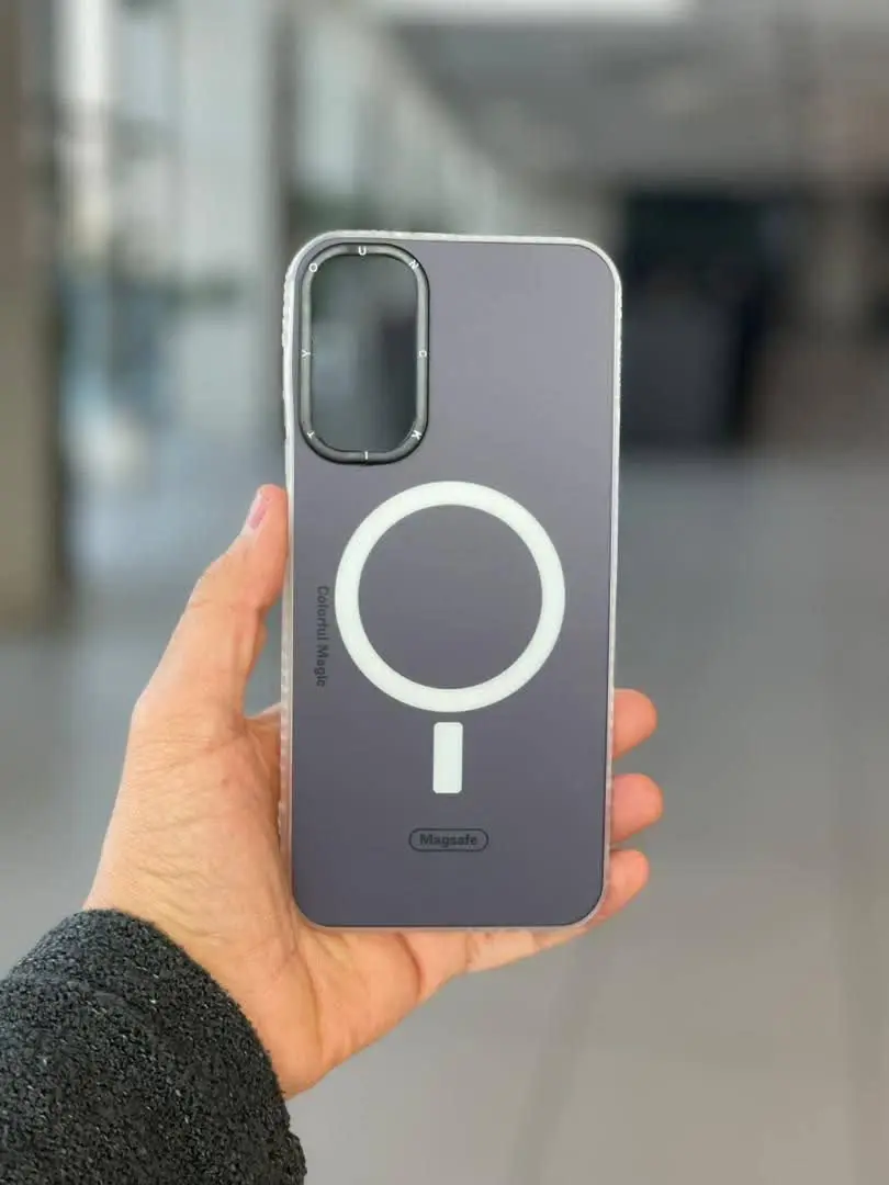 📱مدل قاب: قاب طرح مگسیف مات رنگی مخصوص انواع #سامسونگ #شیائومی 
