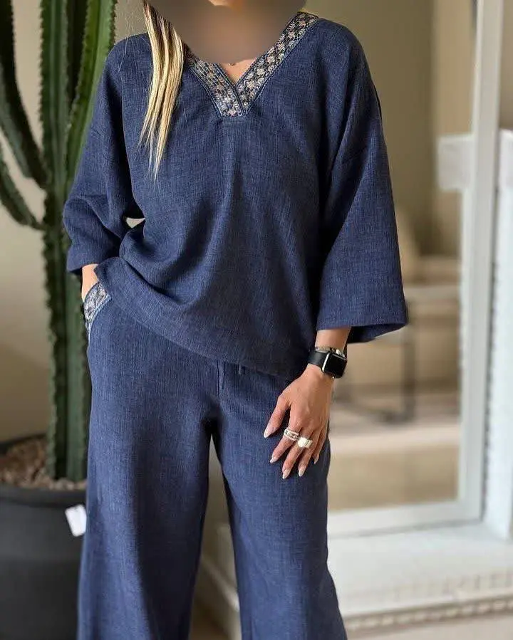 نام: شومیز شلوار لامیا 
