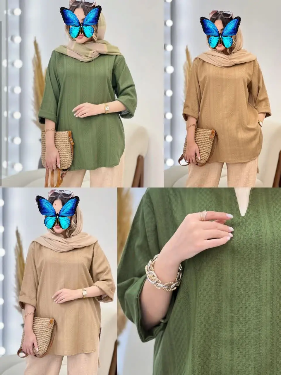 نام: شومیز پرطرفدار یقه کوبایی 
