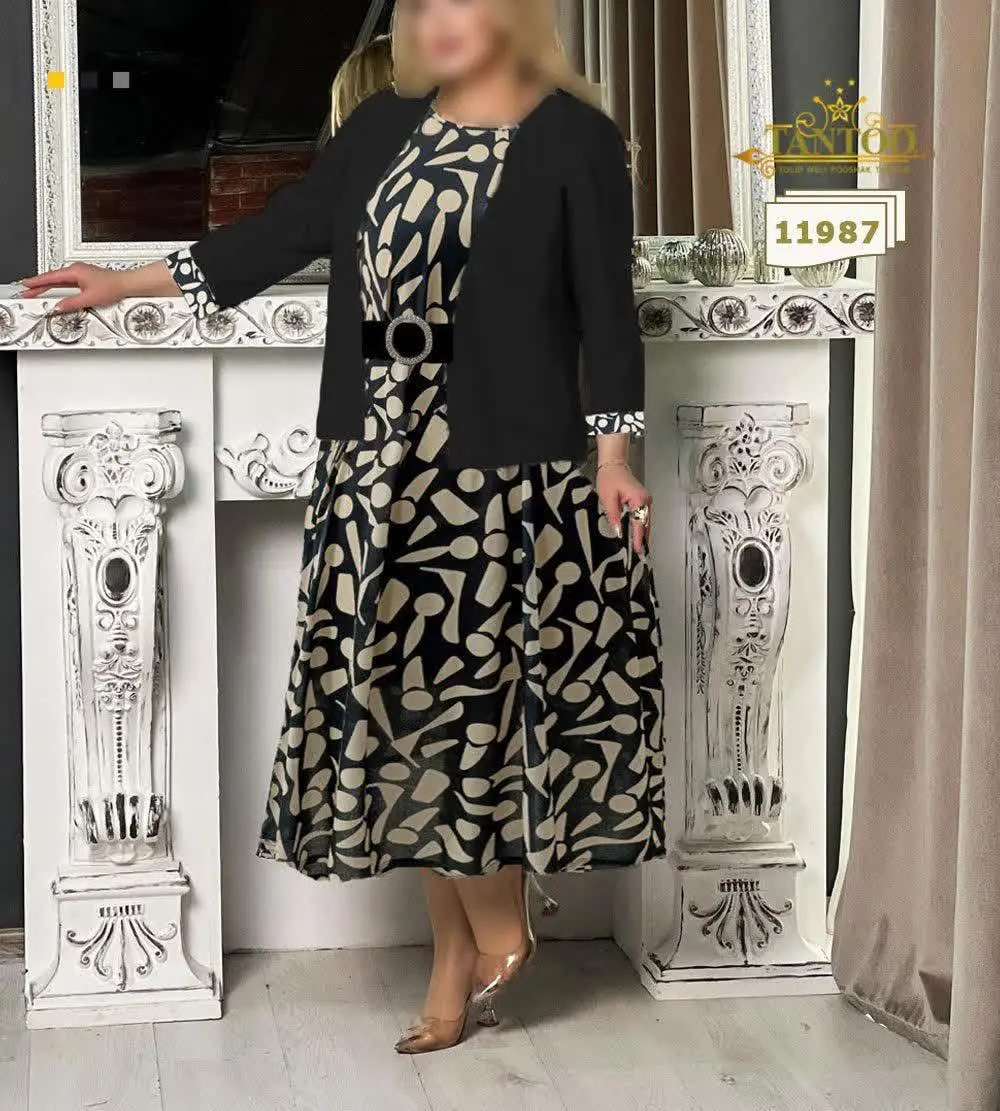 ست سارافون کت مجلسی سایزبزرگ