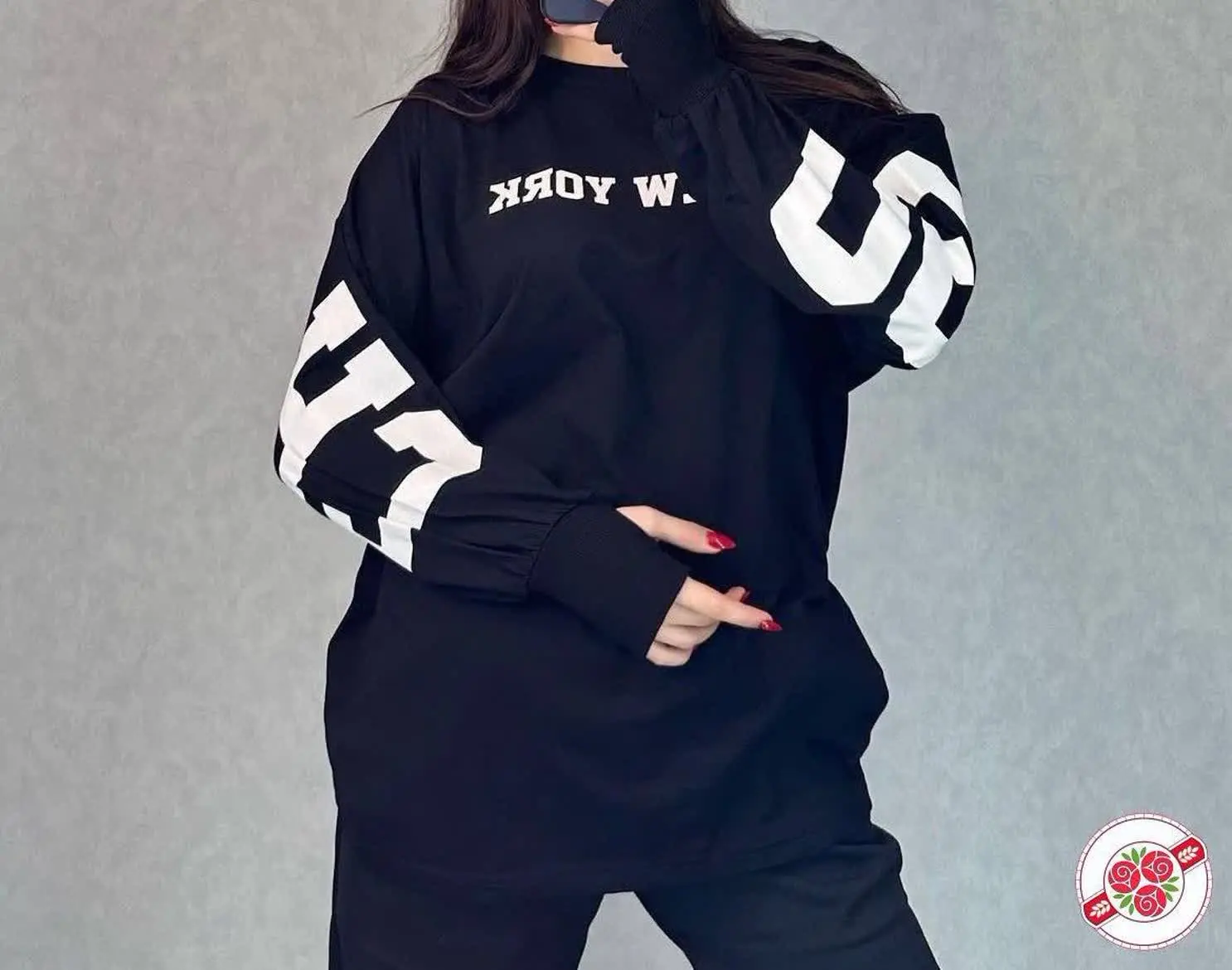 بلوز لانگ فینگر دار مدل شیک...