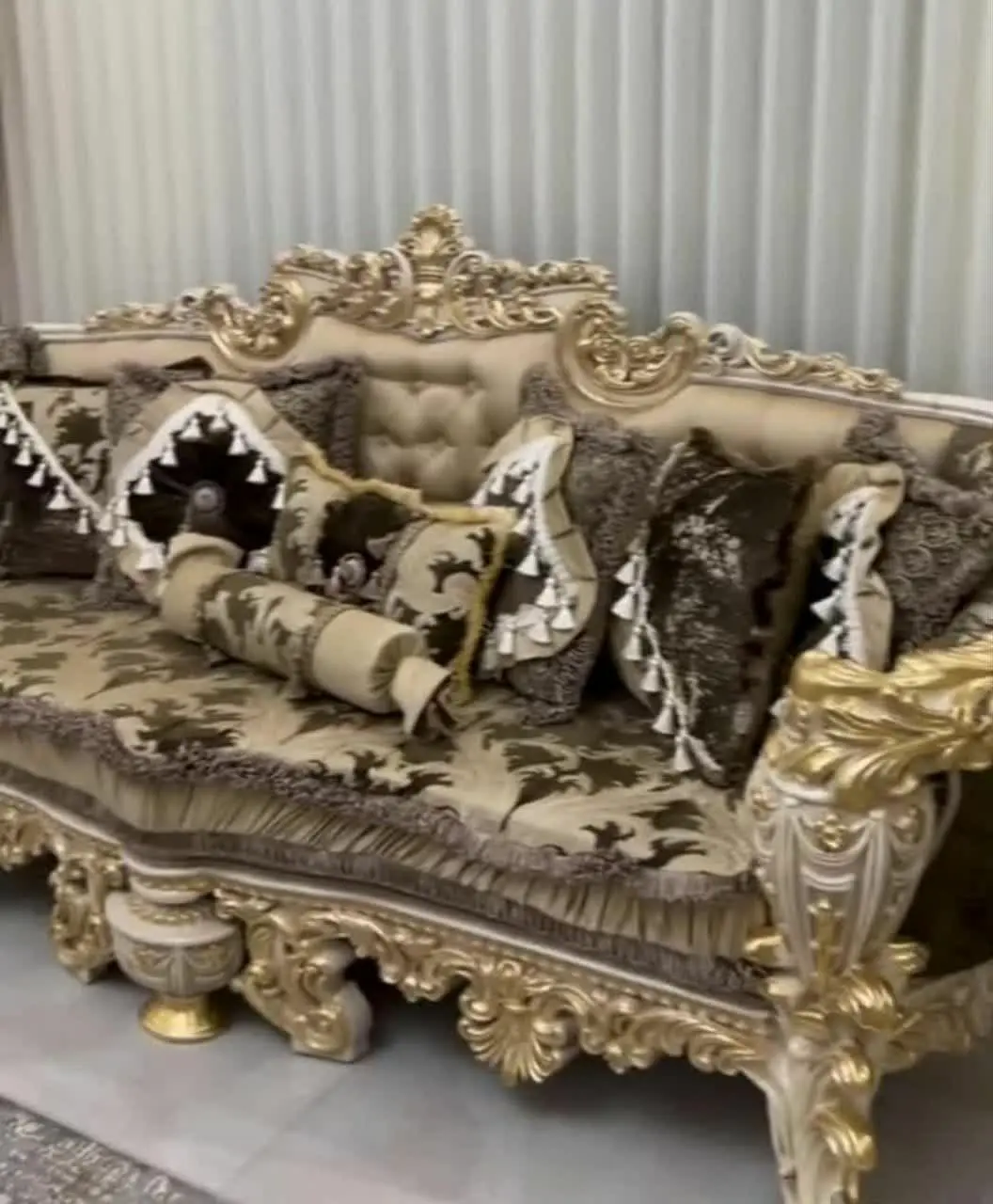 مبلمان تمام منبت استیل 
