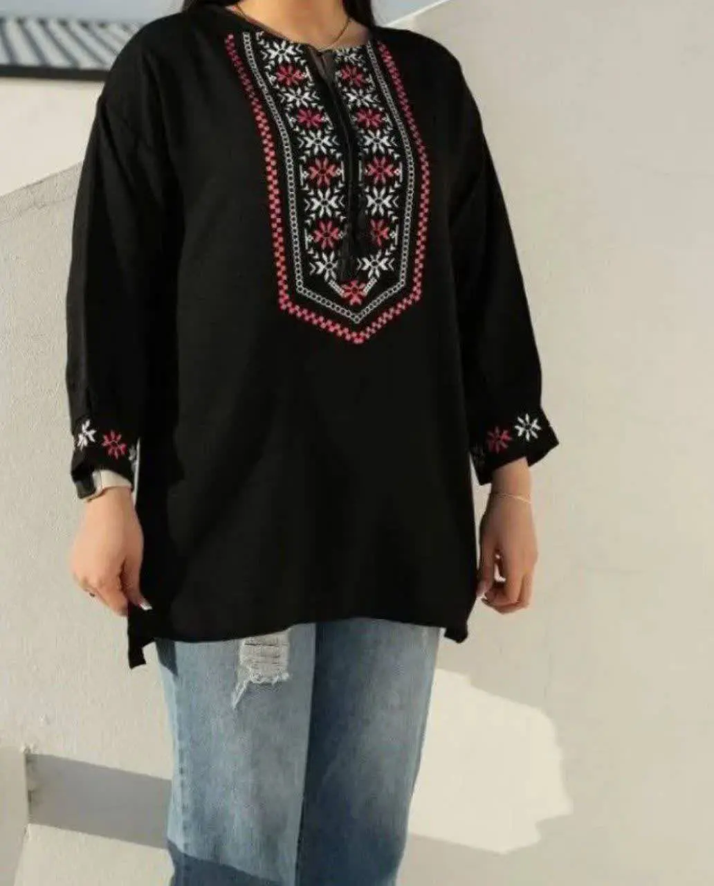 👚نام: تونیک چاپی سنتی ۱۲۳۱
