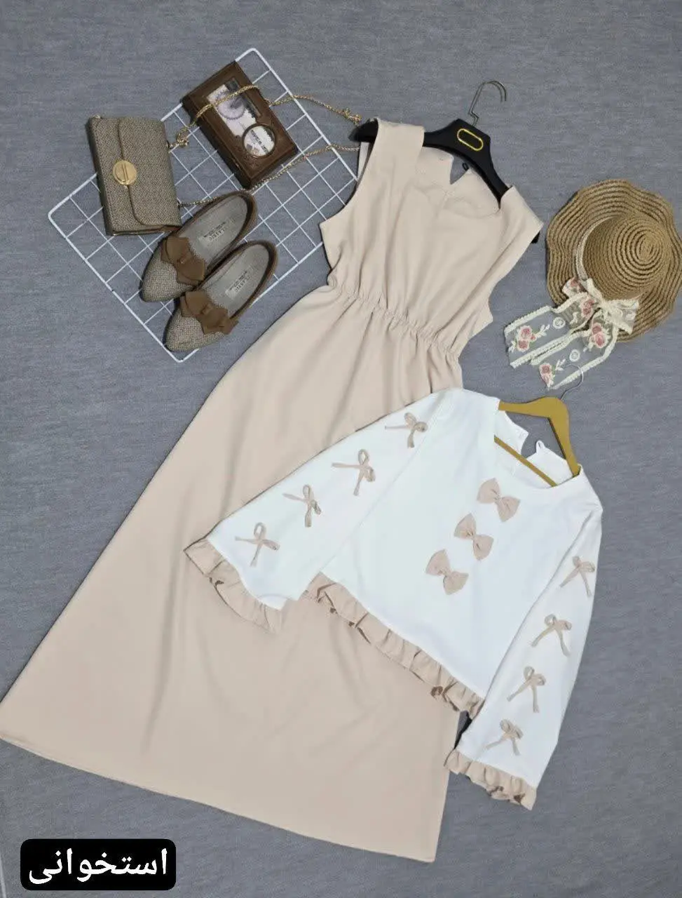 نام: کت و سارافون نسترن🔹