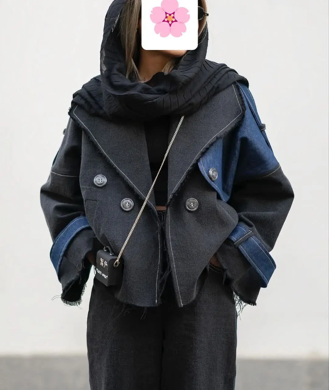 کت جین پاییزه 
