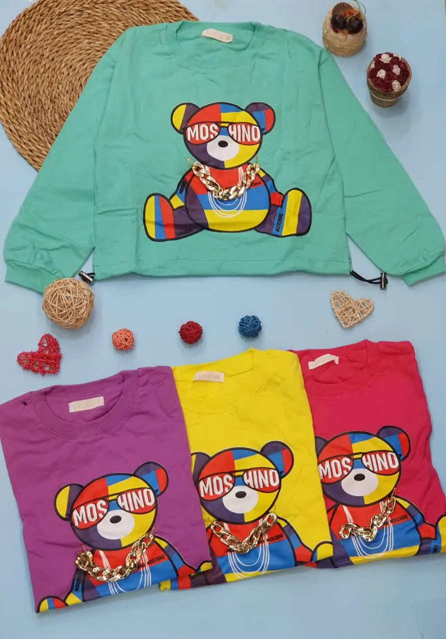 👕بلوز تک تدی دخترانه
