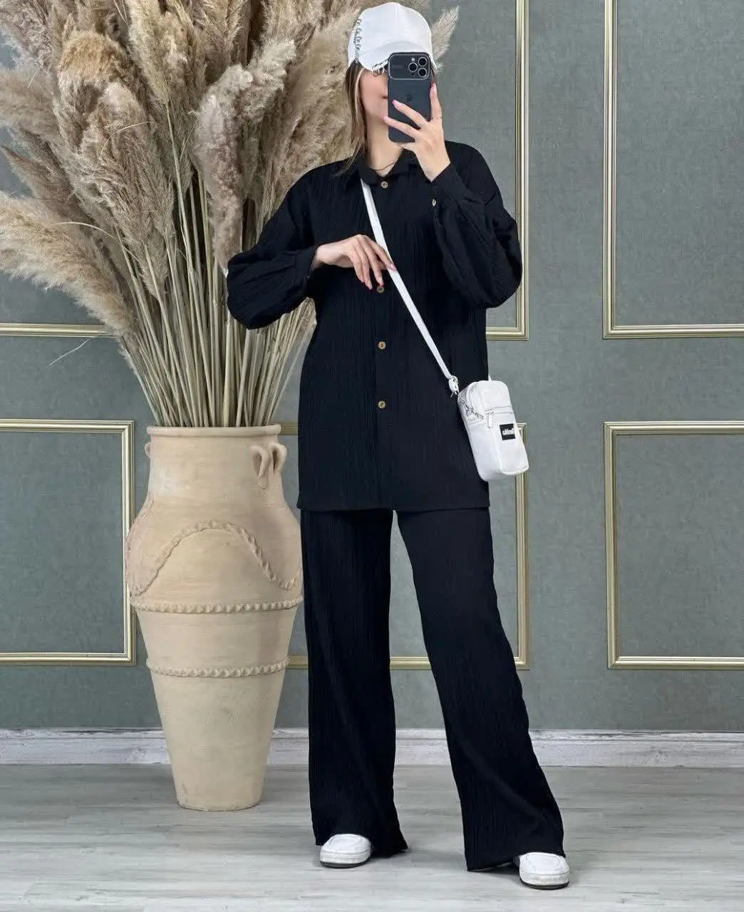 نام: ست مانتو و شلوار سوگند
