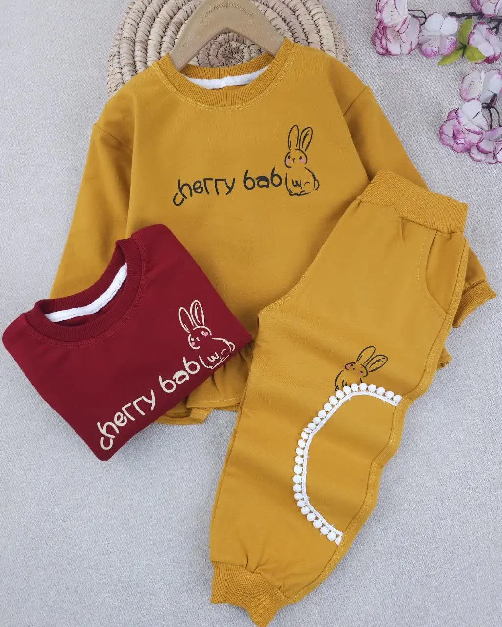 بلوز شلوار دخترانه cherry