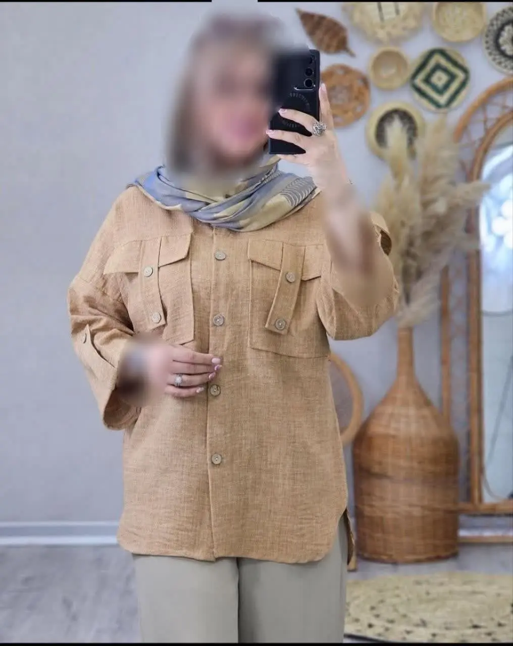 شومیز مانتویی هانا