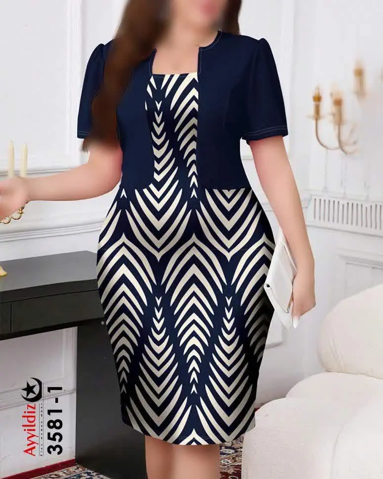 ۳۵۸۱ پیراهن مجلسی بیگ سایز