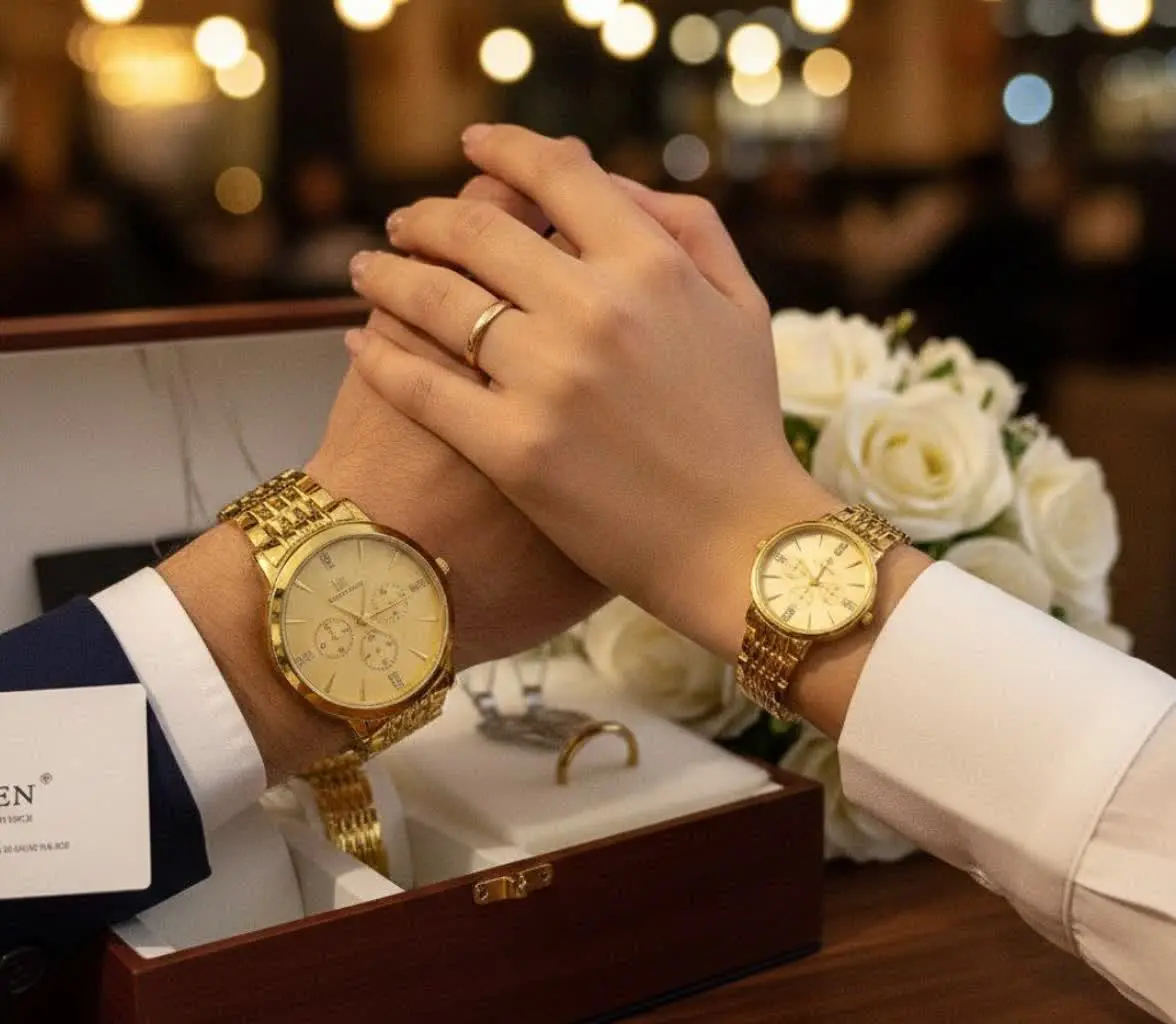 ست ساعت مردانه زنانه مارک ک...