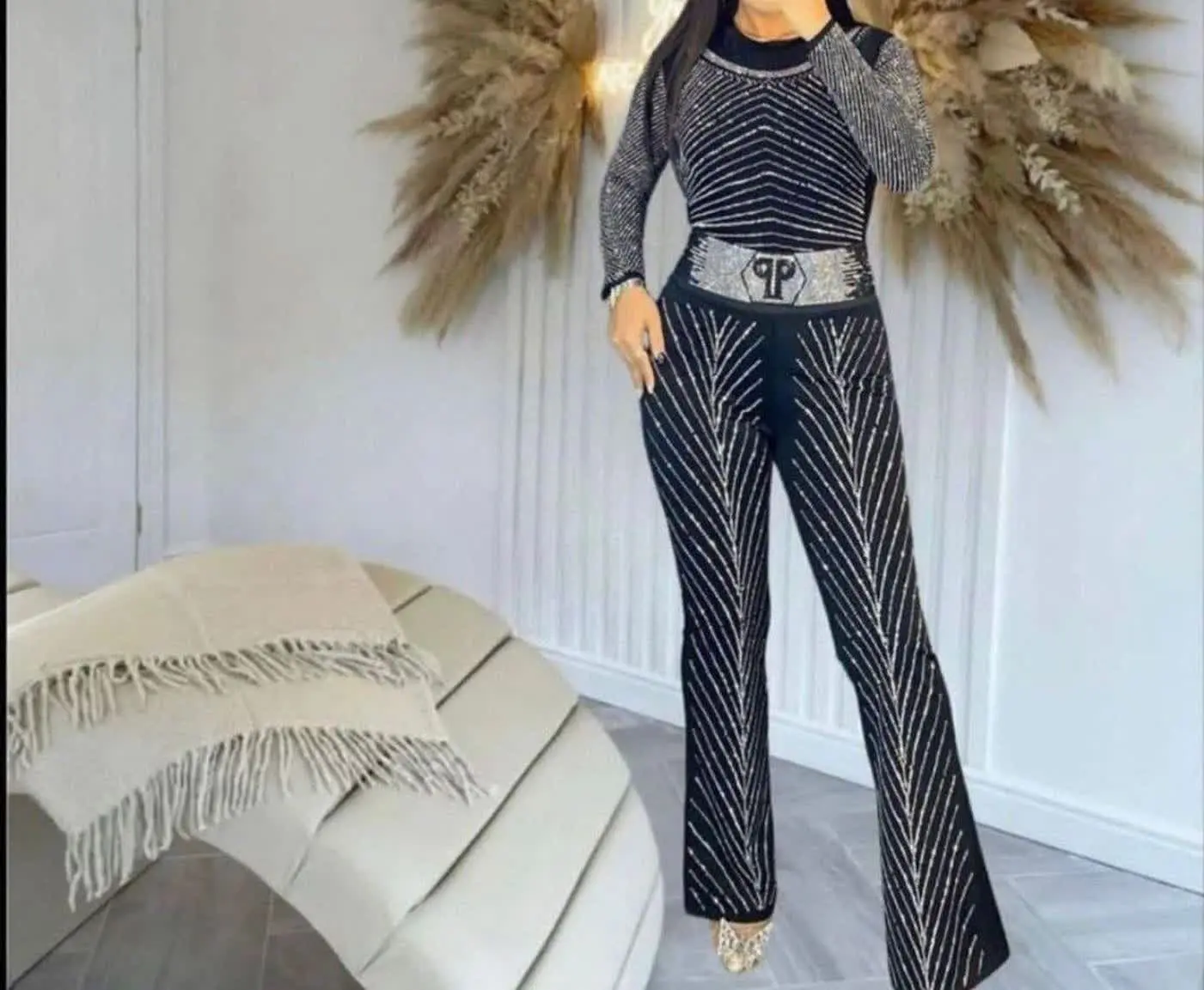 🖋نام: شلوار‌ نگینی پروانه 😍
