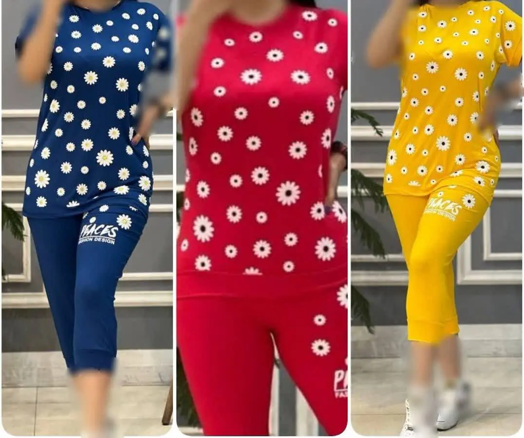 💞نام: #تیشرت_شلوارک بغل گره بابونه
