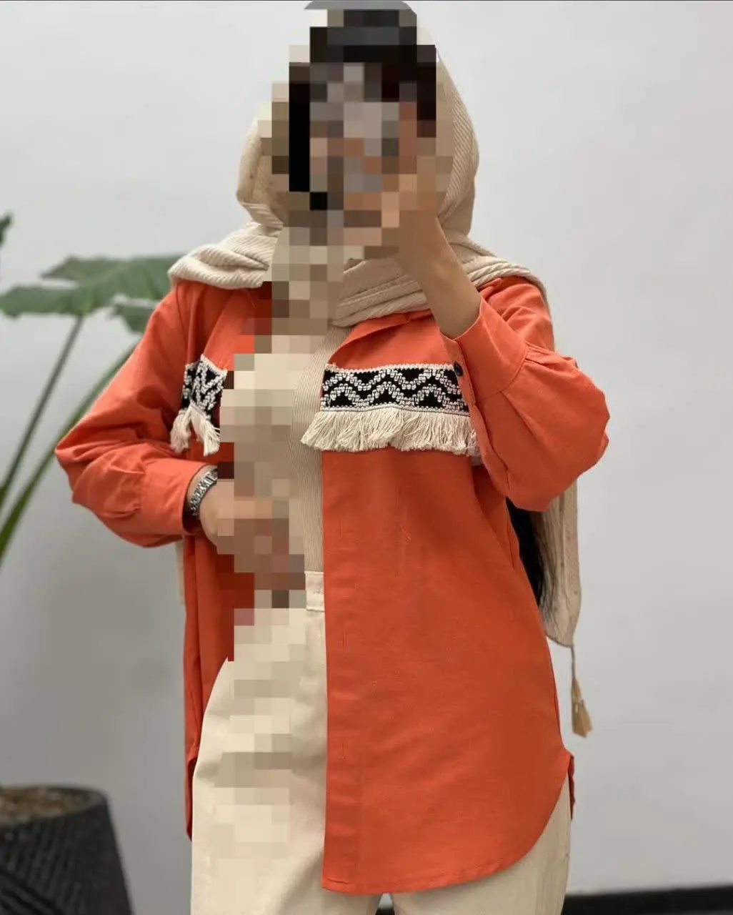 نام: شومیز مانتویی هندی
