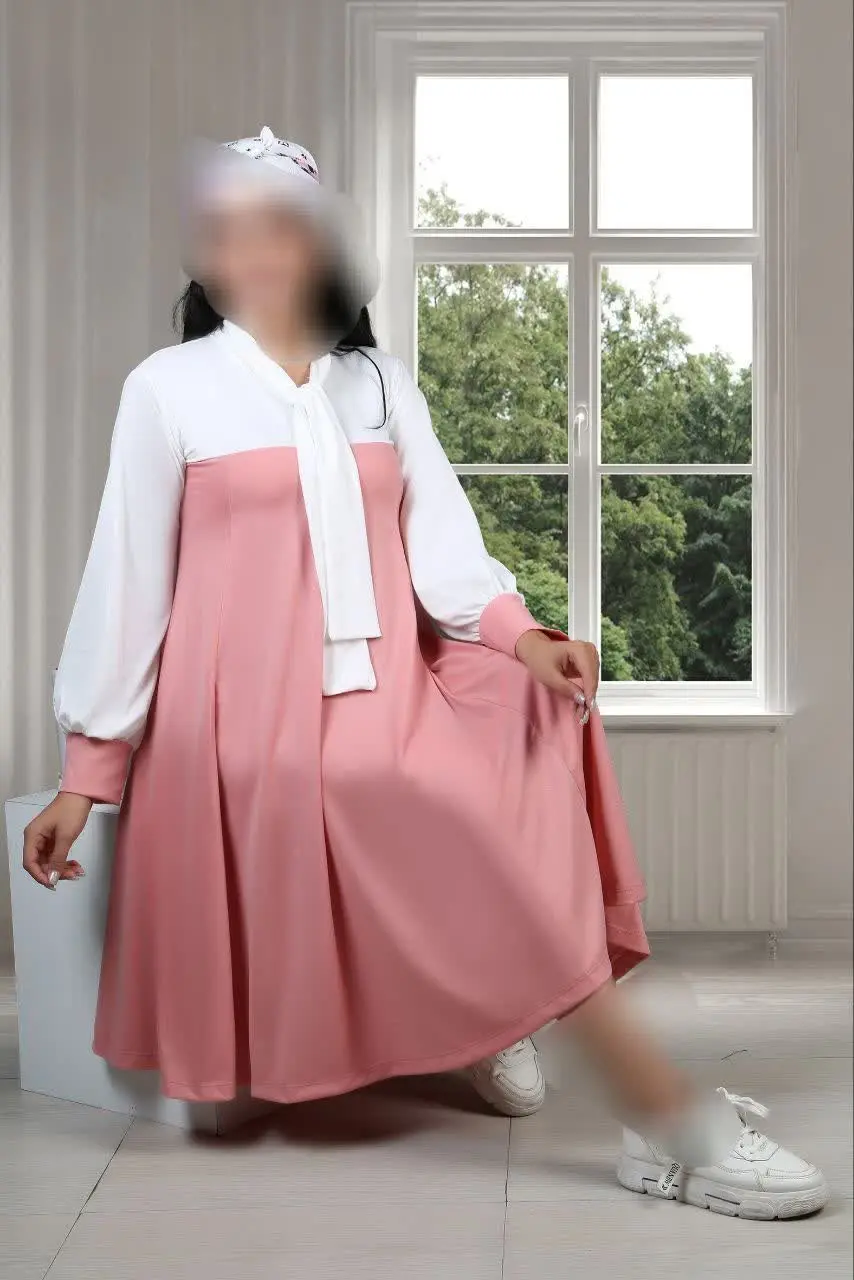 🖋نام: تونیک کرواتی دامن کلوش
