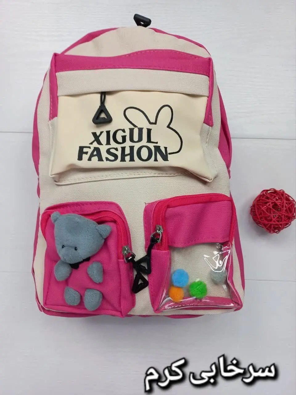 💞آجری, سرخابی کرم, مشکی کرم,