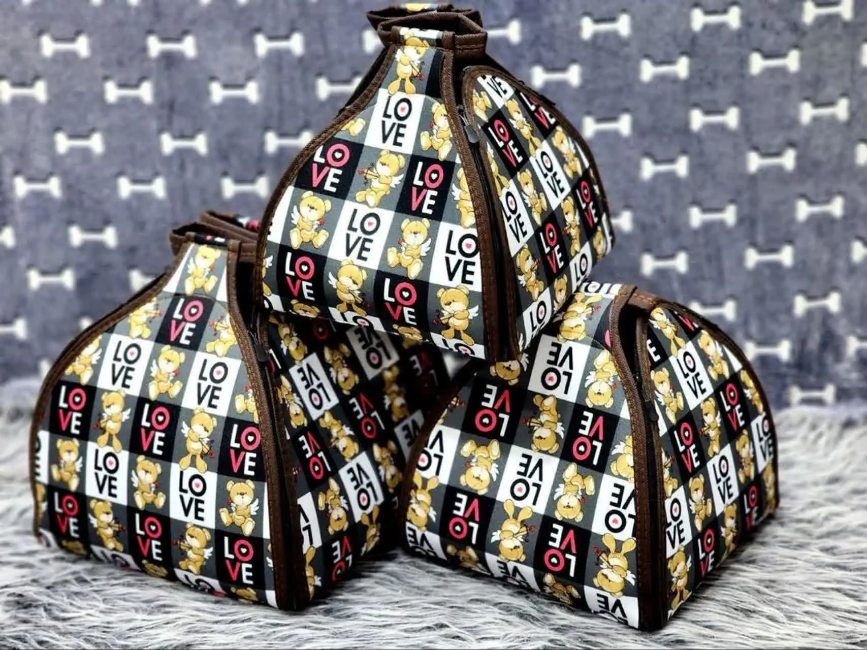 ۲⃣در سه سایز کوچک متوسط و بزرگ