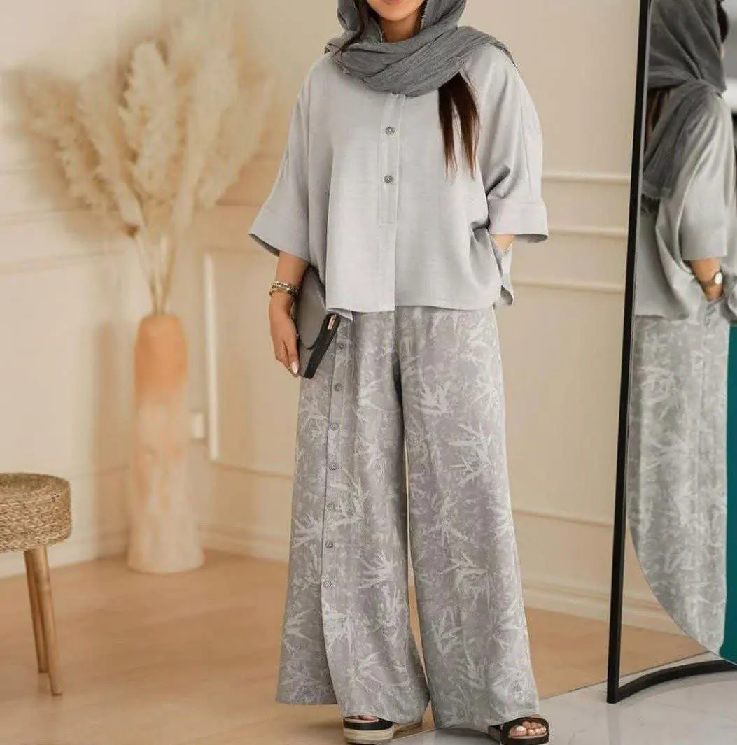 👚نام: شومیز شلوار الناز
