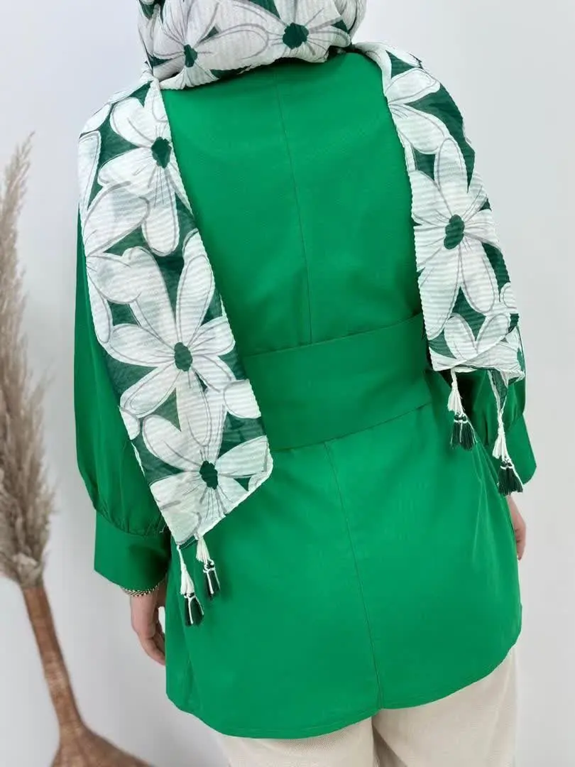 نام: مانتو کمربند دار سرنا
