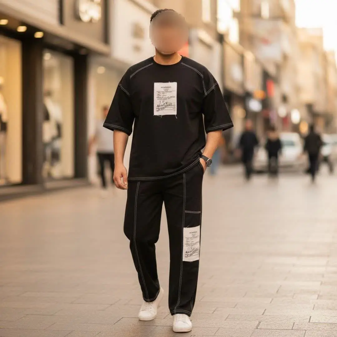 💎 نام: ست تیشرت شلوار دوختی