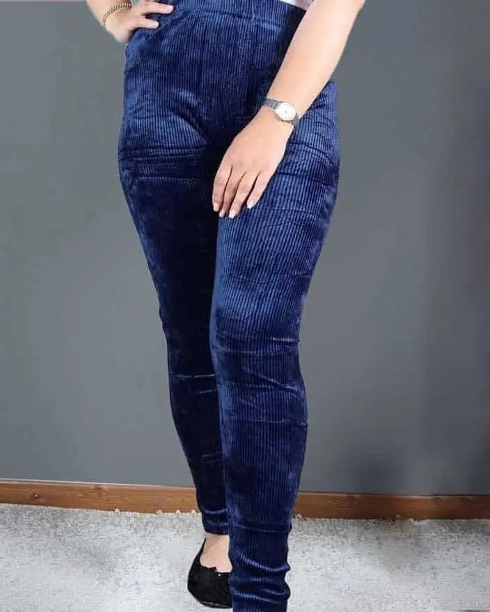 شلوار مخمل کبریتی