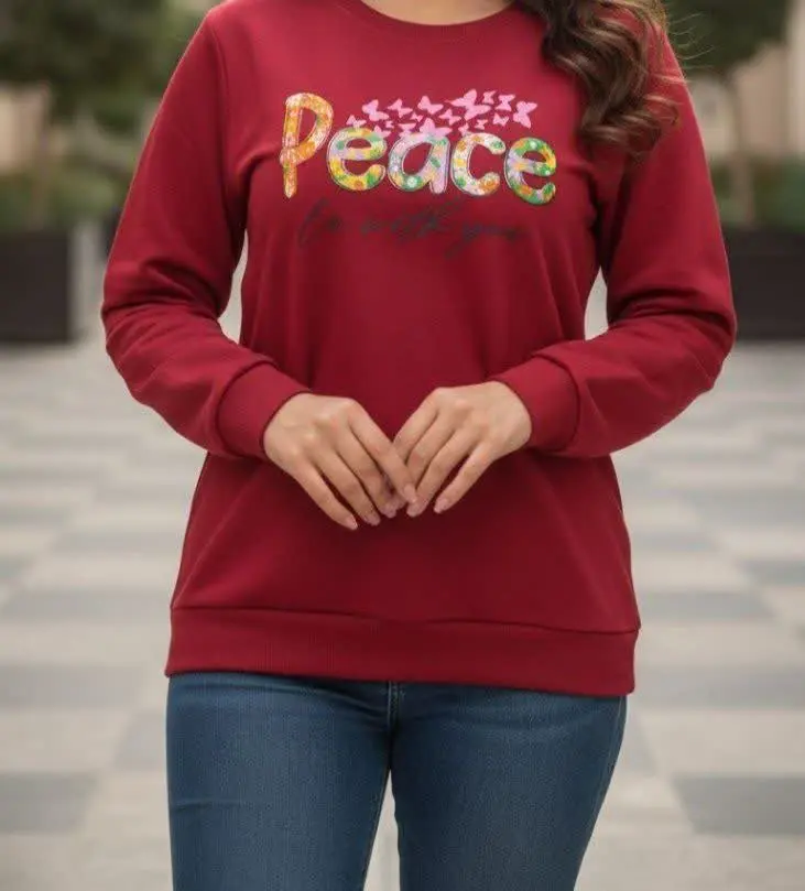 ⭕️بلوز آستین دار