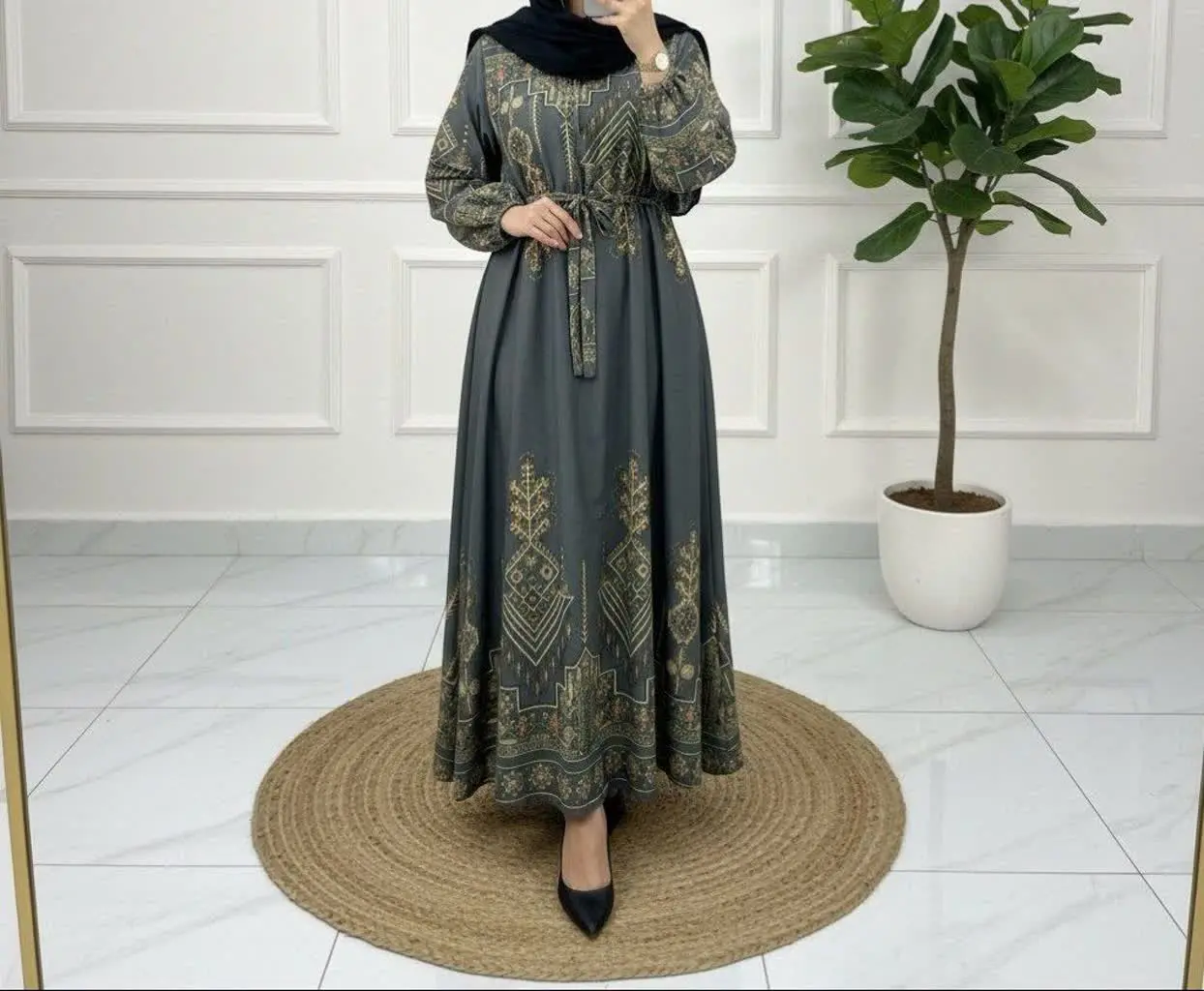 پیراهن ماکسی کتیبه 🖤 🌈