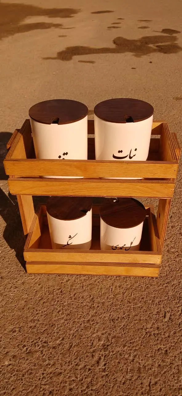 استند دوطبقه 
