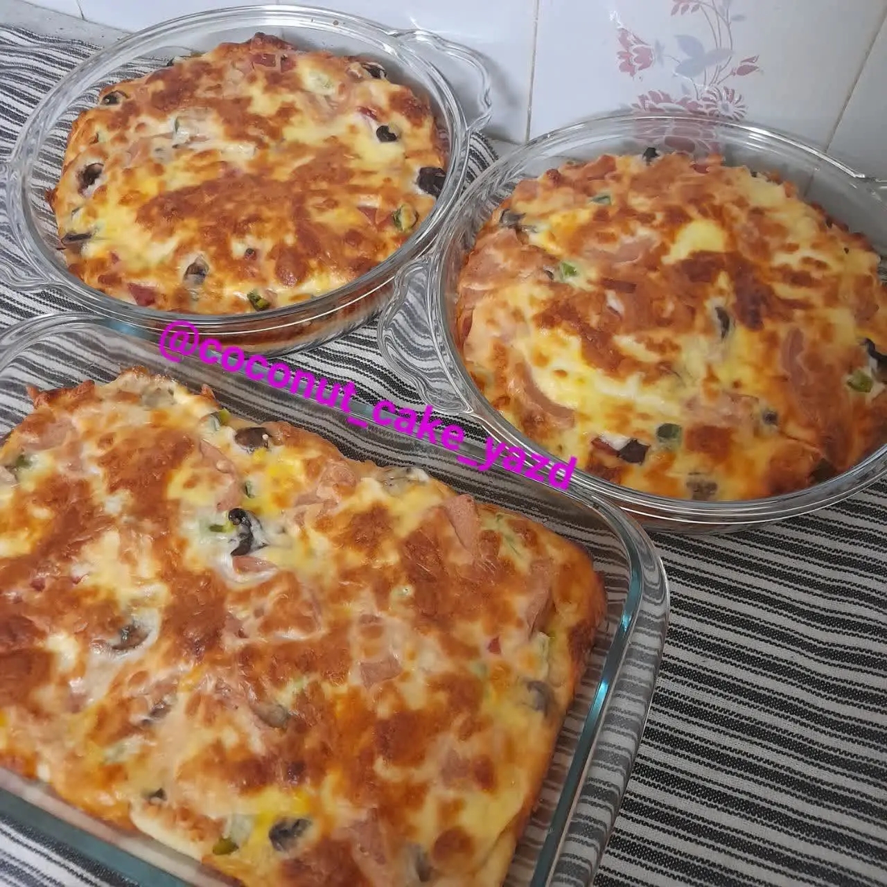 سه سوته میتونی این پیتزای ب...