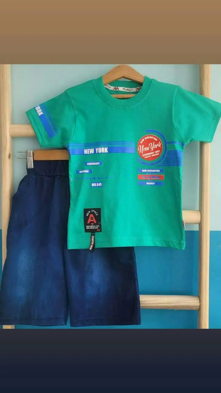 تیشرت شلوارک پسرانه💥
