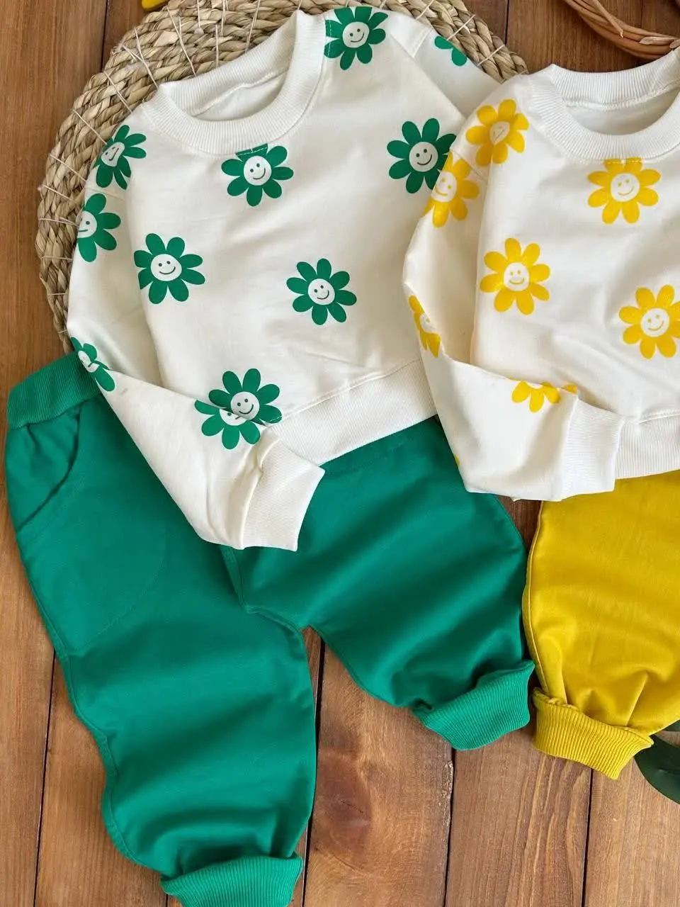 ست کراپ شلوار بابونه 👌👌👌
