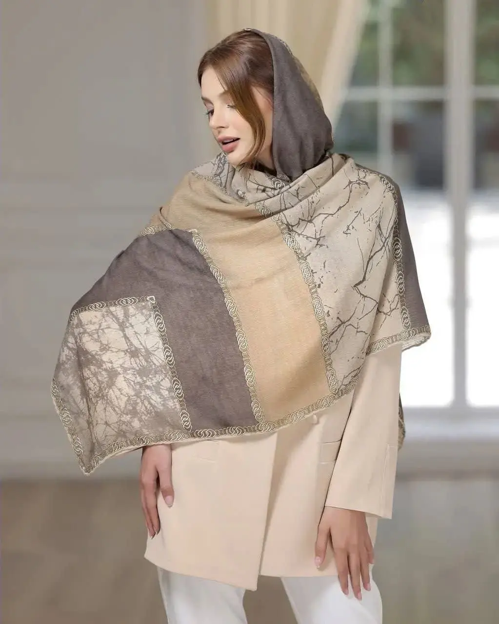 روسری نخی گارزا
