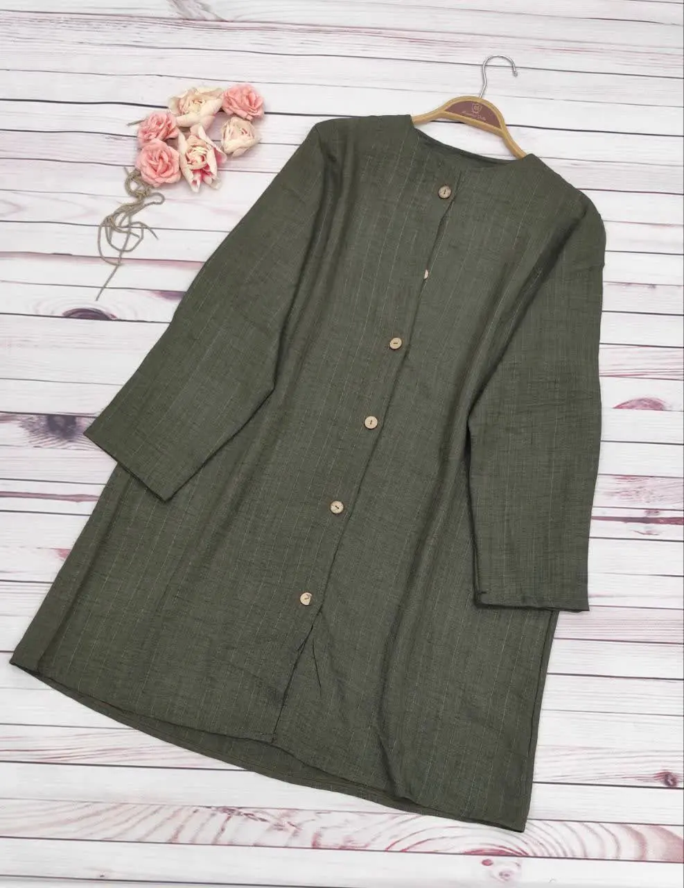 🖋نام: مانتو بلند دکمه دار 😍
