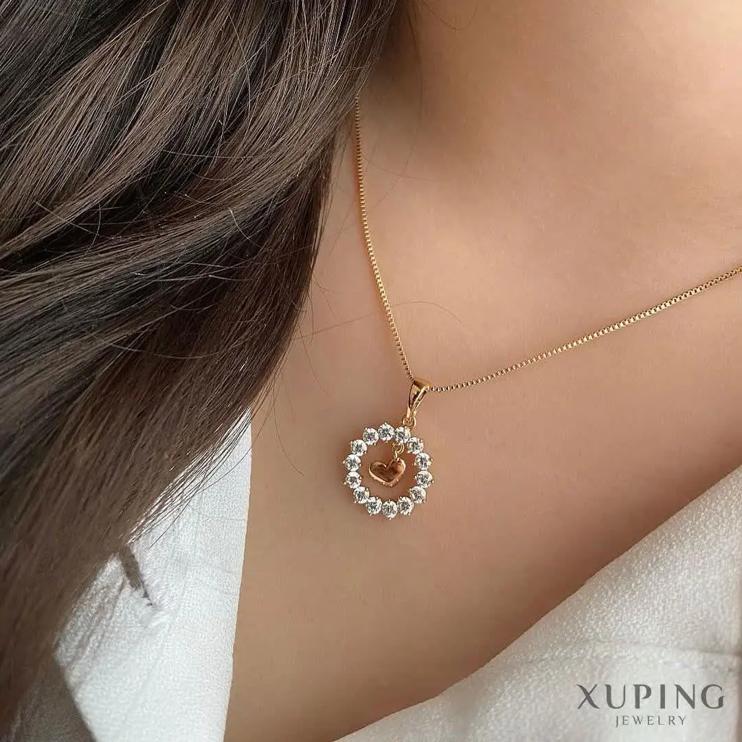 نیمست قلبی نگین دار از برند...