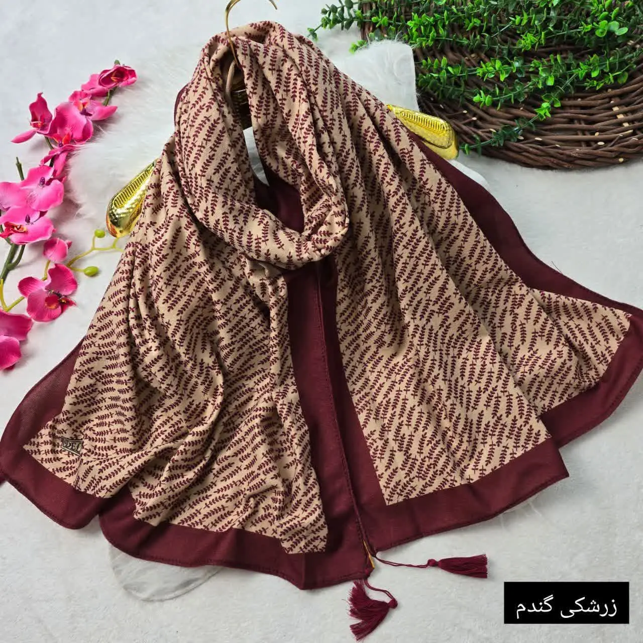 🍁 جنس: موهر مخملی با کیفیت درجه ۱👌
