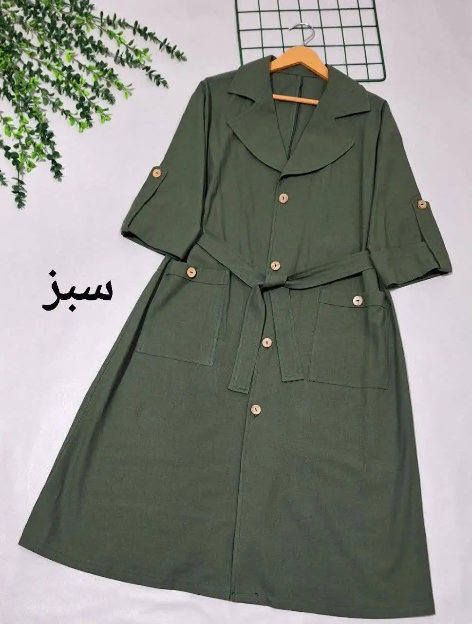 👚نام: مانتو بلند ارغوان