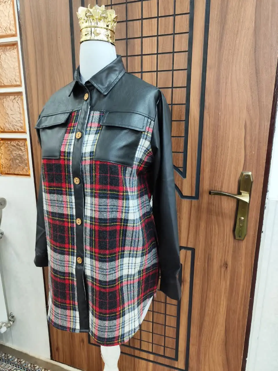 🖋نام: شکت چهارخونه پشمی
