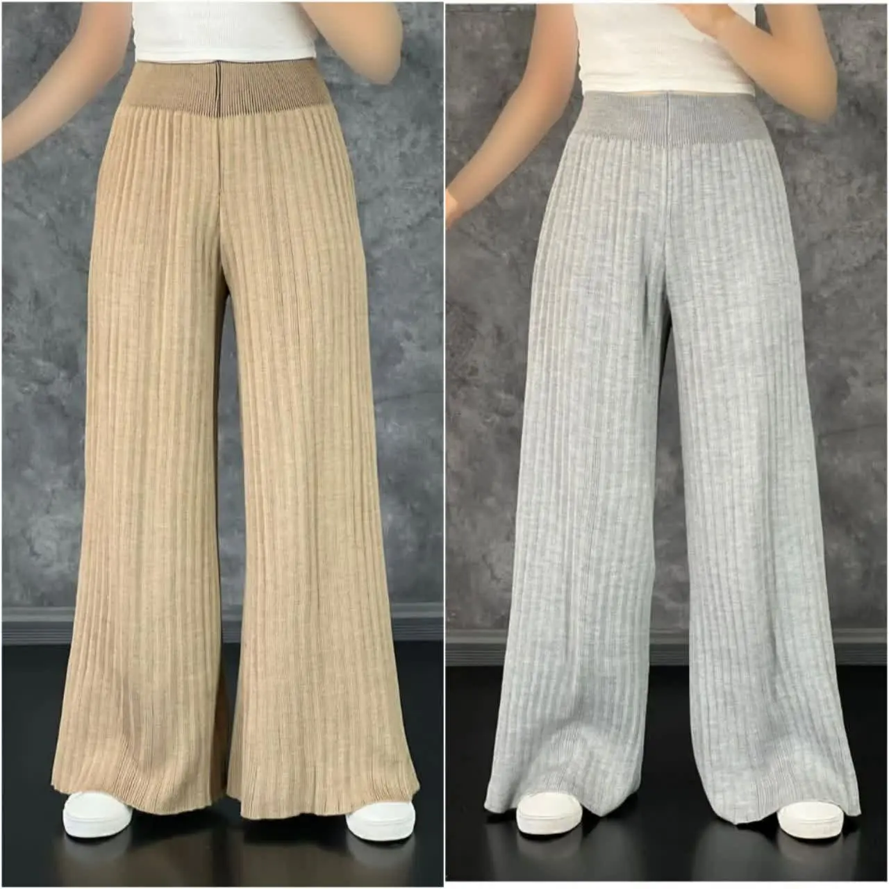 ❄️ نام: شلوار بگ بافت
