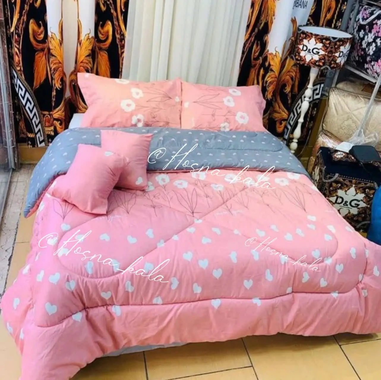 👆😍💃🏻 طرح پرفروش و پرطرفدار صورتی گل و قلب 🩶🩷
